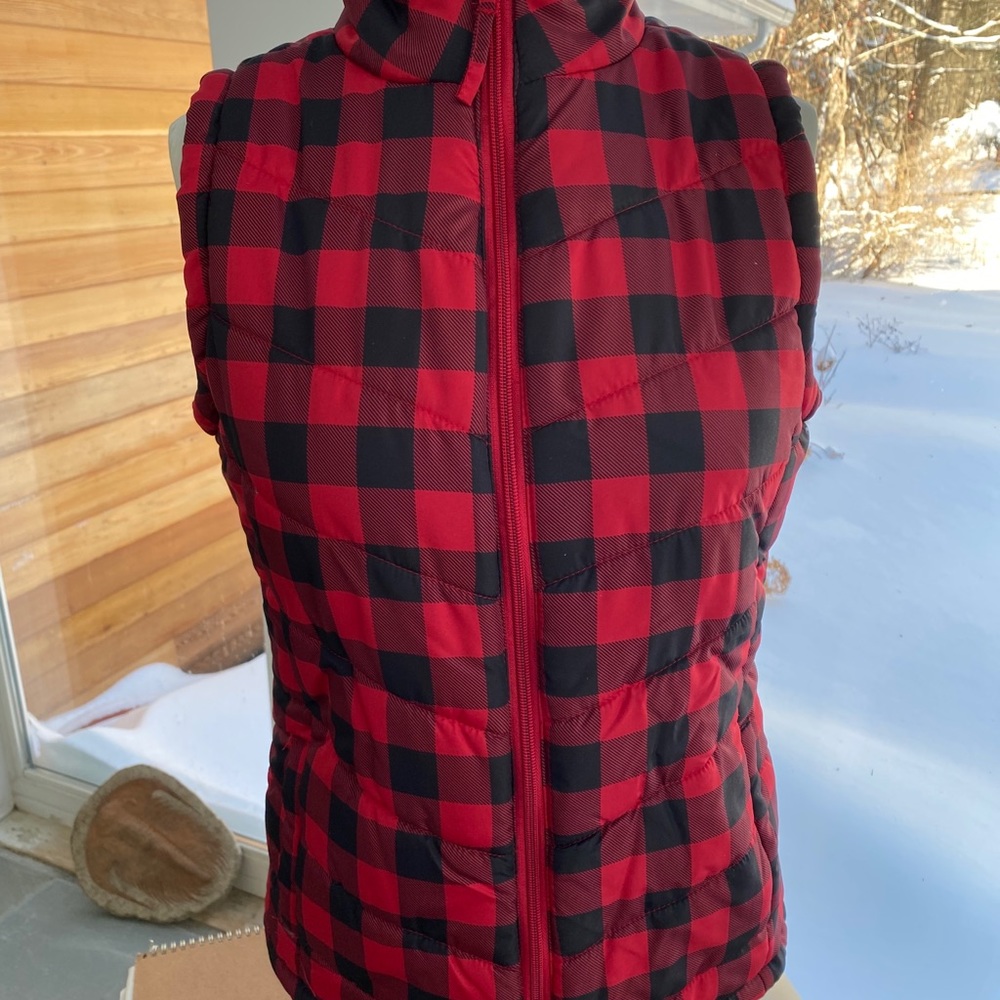 Jason Maxwell s checked puffer vest